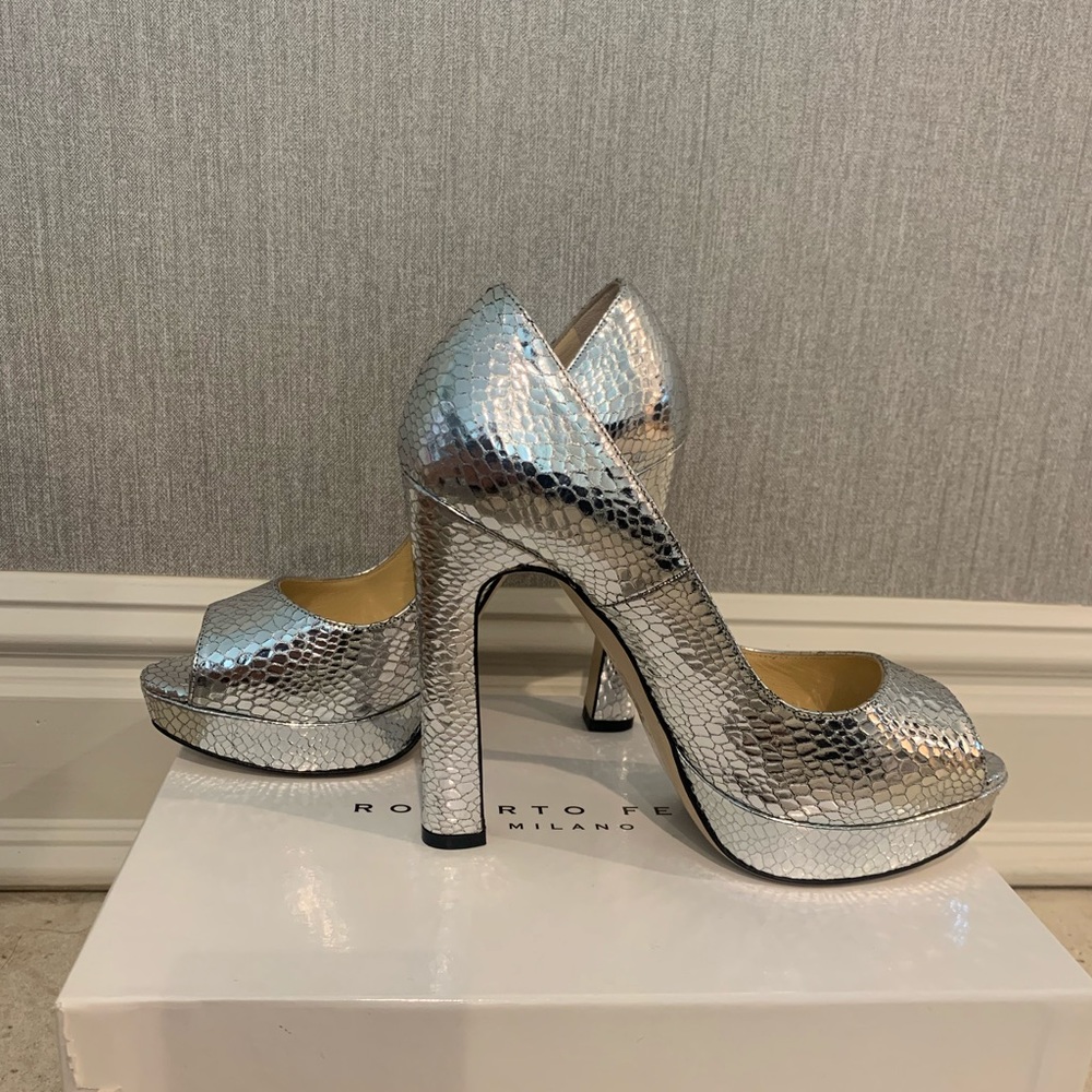 Roberto Festa Diva open toe hi hi heel